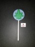 536 Round Pot Leaf Marijuana Chocolate or Hard Candy Lollipop Mold